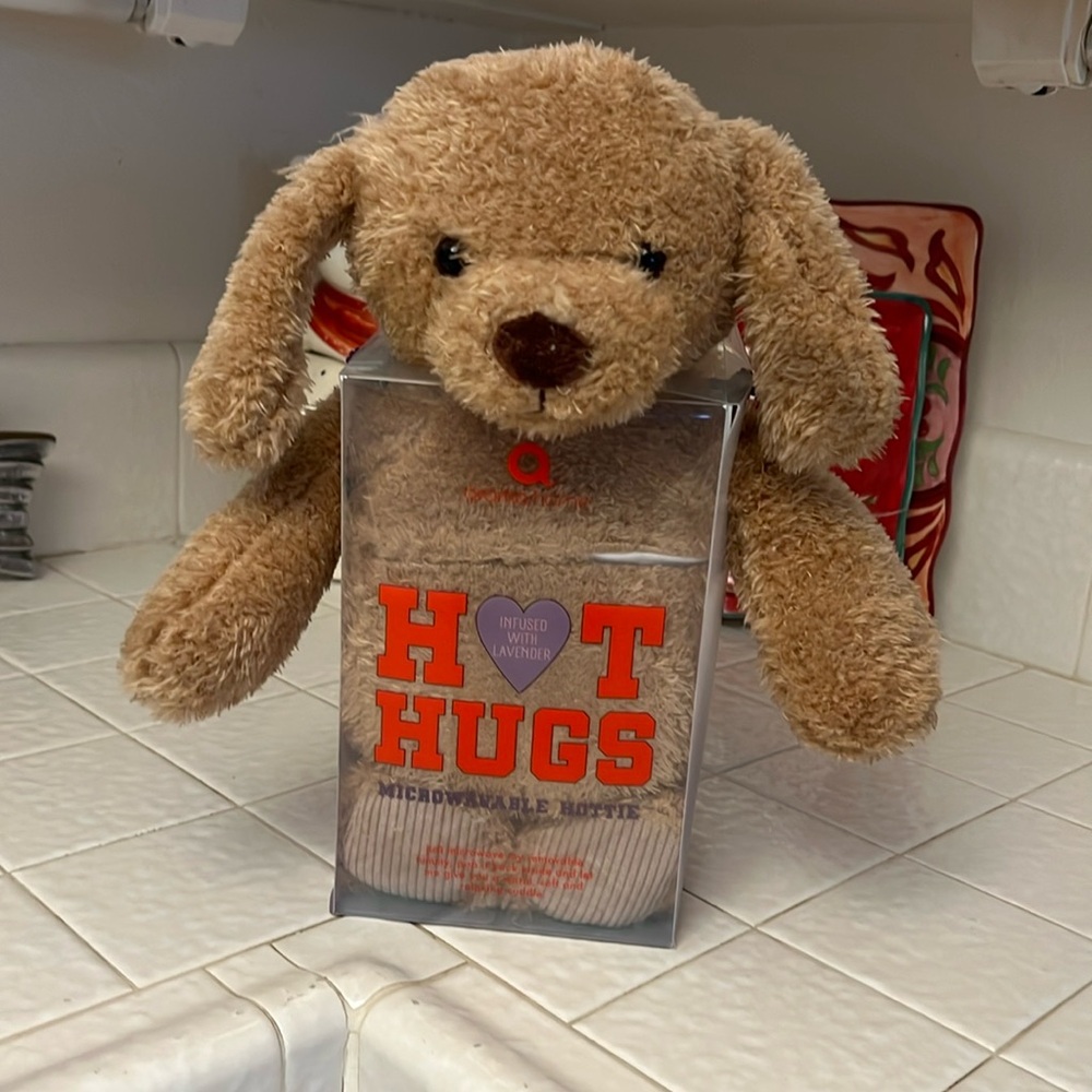 Aroma Home Hot Hugs 
Microwaveable Hottie Lavender
Scented 16” Plush